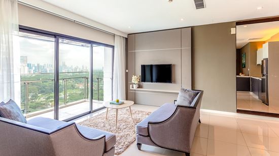 Shama Suasana Johor Bahru - Three Bedroom Suite Living Area